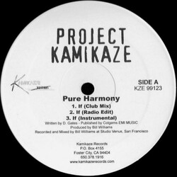 Pure Harmony (2) / Risa (5) Project Kamikaze Vinyl 12" USED