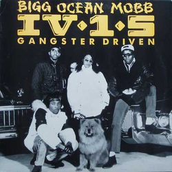 Bigg Ocean Mobb IV-1-5 Gangster Driven Vinyl 12" USED
