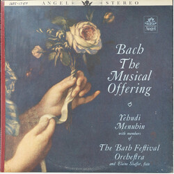 Johann Sebastian Bach / Yehudi Menuhin / Bath Festival Orchestra / Elaine Shaffer The Musical Offering Vinyl LP USED