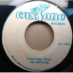 The Heptones Suspicious Mind / Haven't You Any Fight Left Vinyl 7" USED
