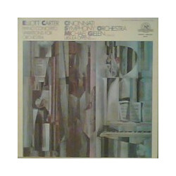 Elliott Carter / Cincinnati Symphony Orchestra / Michael Gielen / Ursula Oppens Piano Concerto / Variations For Orchestra Vinyl LP USED
