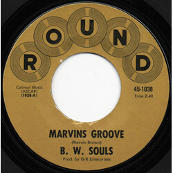 B. W. Souls Marvins Groove Vinyl 7" USED