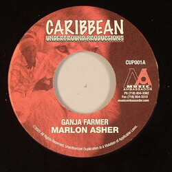 Marlon Asher Ganja Farmer / I Love You Vinyl 7" USED