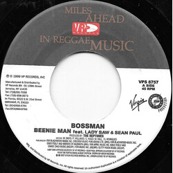 Beenie Man Bossman Vinyl 7" USED