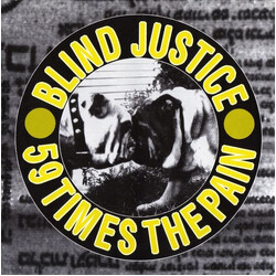 Blind Justice (2) / 59 Times The Pain Blind Justice / 59 Times The Pain Vinyl 7" USED