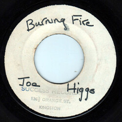 Joe Higgs Burning Fire Vinyl 7" USED