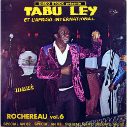 Tabu Ley Rochereau Rochereau Vol. 6 Special An 82 Vinyl LP USED