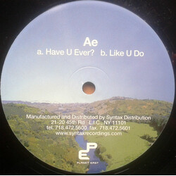 Alexander East Have U Ever? Vinyl 12" USED