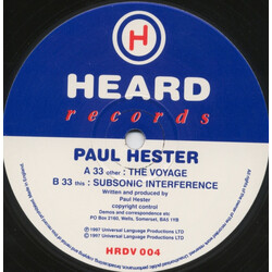 Paul Hester The Voyage Vinyl 12" USED