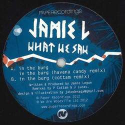 Jamie L What We Saw In The Burg Vinyl 12" USED