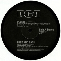 Plush Free And Easy Vinyl 12" USED