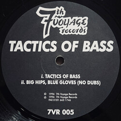 Tactics Of Bass Tactics Of Bass Vinyl 12" USED