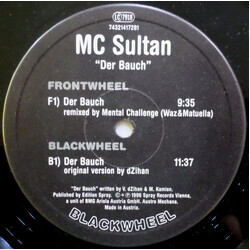 MC Sultan Der Bauch Vinyl 12" USED