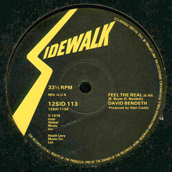 David Bendeth Feel The Real Vinyl 12" USED