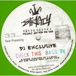 Mark Ryder Check This Bass Rx Vinyl 12" USED