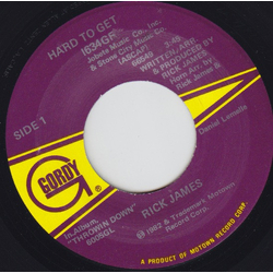 Rick James Hard To Get Vinyl 7" USED