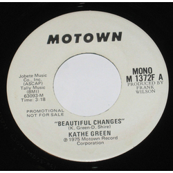 Kathe Green Beautiful Changes Vinyl 7" USED