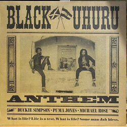 Black Uhuru Anthem Vinyl LP USED