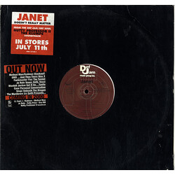 Janet Jackson Doesn't Really Matter Vinyl 12" USED