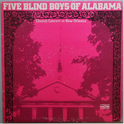 Five Blind Boys Of Alabama Church Concert In New Orleans Vinyl LP USED