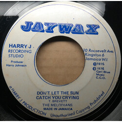 The Melodians Don't Let The Sun Catch You Crying Vinyl 7" USED