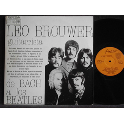 Leo Brouwer De Bach A Los Beatles Vinyl LP USED