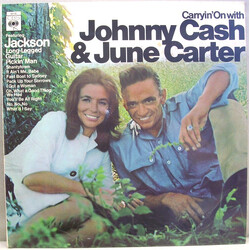 Johnny Cash / June Carter Carryin' On With Vinyl LP USED