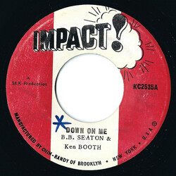 B.B. Seaton / Ken Boothe / Impact All Stars Down On Me / Down (Version) Vinyl 7" USED