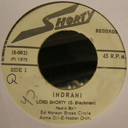 Lord Shorty Indrani / Calypso Is Ours Vinyl 7" USED