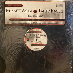 Planet Asia / Talib Kweli Don't Let Up Vinyl 12" USED