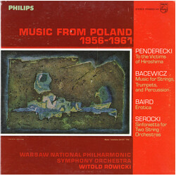 Orkiestra Symfoniczna Filharmonii Narodowej / Witold Rowicki Music From Poland 1956-1961 Vinyl LP USED