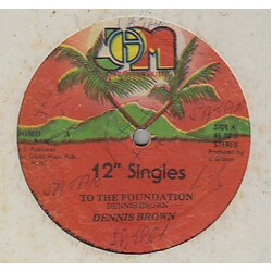 Dennis Brown To The Foundation Vinyl 12" USED