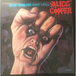 Alice Cooper Raise Your Fist And Yell Vinyl LP USED