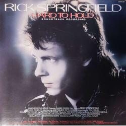 Rick Springfield Hard To Hold - Soundtrack Recording Vinyl LP USED
