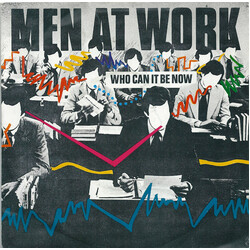 Men At Work Who Can It Be Now Vinyl 7" USED