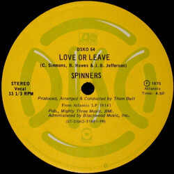 Spinners Love Or Leave Vinyl 12" USED