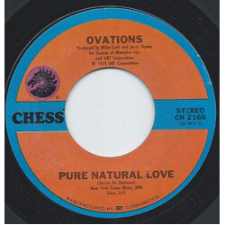 The Ovations Pure Natural Love Vinyl 7" USED