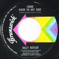 Billy Butler Come Over To My Side / Love Grows Bitter Vinyl 7" USED
