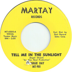 Margie Day Tell Me In The Sunlight Vinyl 7" USED