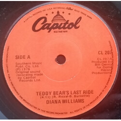 Diana Williams (2) Teddy Bear's Last Ride Vinyl 7" USED