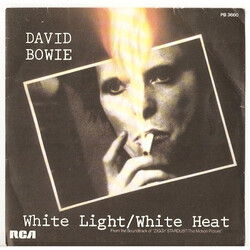 David Bowie White Light/White Heat Vinyl 7" USED