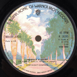Major Lance Without A Doubt / Open The Door To Your Heart Vinyl 7" USED
