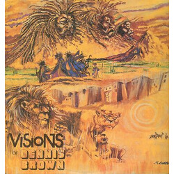 Dennis Brown Visions Of Dennis Brown Vinyl LP USED