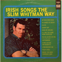 Slim Whitman Irish Songs The Slim Whitman Way Vinyl LP USED