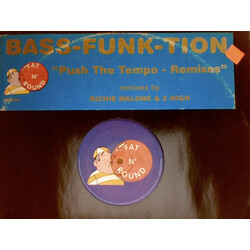 BASS-FUNK-TION Push The Tempo - The Remixes Vinyl 12" USED
