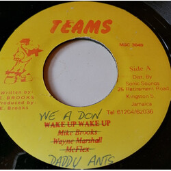 Daddy Ants / Steve Harper We A Don Vinyl 7" USED