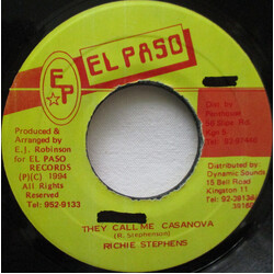 Richie Stephens They Call Me Casanova Vinyl 7" USED