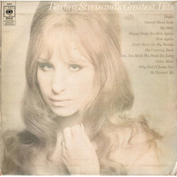 Barbra Streisand Barbra Streisand's Greatest Hits Vinyl LP USED