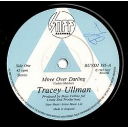Tracey Ullman Move Over Darling Vinyl 7" USED