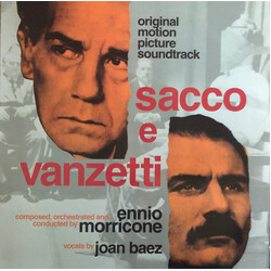 Ennio Morricone Sacco E Vanzetti (Original Motion Picture Soundtrack) Vinyl LP USED
